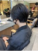すっきりショートボブ