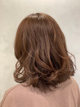 ノワ 三鷹店(Nowa) ナチュラルブラウン×ミディアムボブ