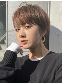 耳掛けマッシュショート／イメチェン／30代40代50代