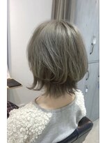 ポリゴノ(poligono)&nbsp;グレージュ×マッシュウルフ