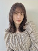 大人かわいいフェイスレイヤーミディ