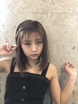 エヌアンドエー せんげん台店(N&A)&nbsp;☆切りっぱなしボブ×シースルーバングスタイル☆