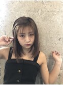 ☆切りっぱなしボブ×シースルーバングスタイル☆
