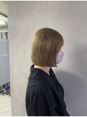 切りっぱなしボブ