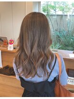 ヘアーメイクポリッシュ 久世店&nbsp;韓国レイヤー/アッシュブラウン/ポリッシュ久世店 糸井