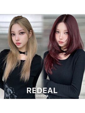レディアル 渋谷(REDEAL) ワンホンヘア/韓国ヘア/ウルフ/前髪[レイヤーカット/渋谷