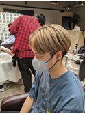 ワンブリーチ×ミルクティーベージュ