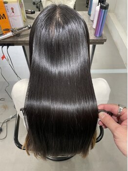 キャリー(Caly)の写真/独自の髪質改善で驚くほどの触り心地を実現◎「周囲に褒められるようになった」という嬉しい声も多数☆