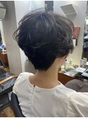ショートスタイル大人かわいい