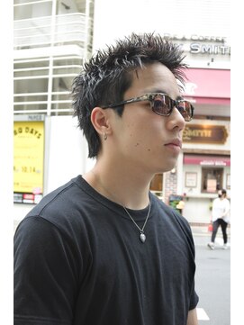 ゼストプール(ZEST POOL) パンクな質感のスパイキーショート