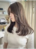 柔らかい大人レイヤー_似合わせベージュカラー