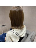 外ハネボブ/切りっぱなし/くびれヘア　20代30代40代