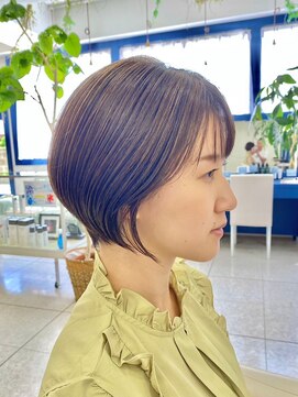 ミツボシ 本八幡(MITSUBOSHI) イメチェン/ホワイトグレージュ/美髪/細めハイライト[本八幡]