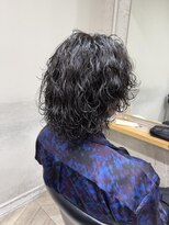 エル(EL by green)&nbsp;《tomi》波巻きパーマ×ミディアムレイヤー