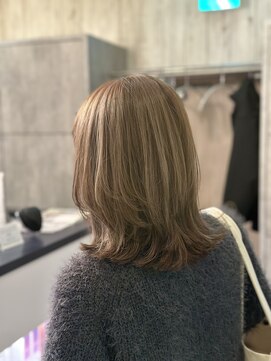 シャインヘア ラテ 新百合ヶ丘(Shine hair latte) shine hair latteのミディアム