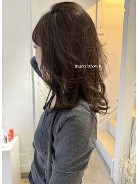 ヒカリスナカザキアンド(HIKARIS nakazaki &) まろブラウン