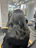 アソビセカンド 原宿(ASOBI 2nd)&nbsp;オリーブグレージュ　20代/30代/ブリーチあり