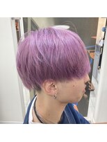 アールモンドヘア新世界&nbsp;♯ピンクブロンド♯メンズマッシュ♯ブリーチ
