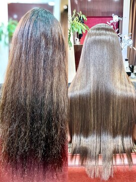 ラヴィソン ヘアー(RAVISSANT HAIR) 20代　30代  40代　50代　縮毛矯正　髪質改善