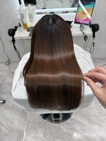 シシ 銀座(sisi)&nbsp;【美髪縮毛矯正】乾かしただけでこのツヤまとまり