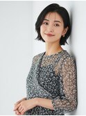 耳かけショートボブ