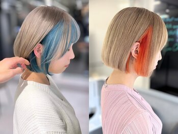 ファイブ(FIVE)の写真/インナーカラー・デザインカラー・ブリーチ・ダブルカラーが大人気！必ず似合う色・デザインをご提案します