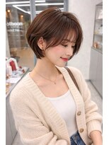 ヌードルバイコア(noodle by CoRe.gn)&nbsp;エアリーショートボブ（大人可愛いカジュアル）