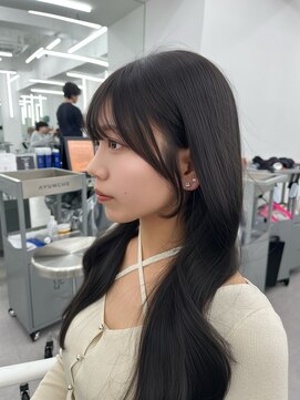 アマトウキョウ アユンチェ(AMA TOKYO×AYUNCHE) 韓国スタイル/ナチュラルくびれへア_くびれ巻き_レイヤーカット