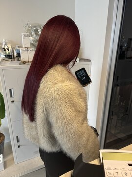 メイドバイスティーン(MADE BY STEEN) ボルドー／レッドカラー