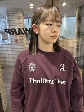 ワープ 青葉台(WARP) インナーカラー／髪質改善／カラー／パーマ/ボブ