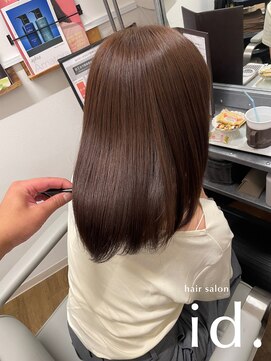イド(id.) 髪質改善ストレート&髪質改善カシミヤトリートメント