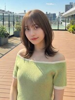 ランド(RaND)&nbsp;くびレイヤーエモージュオリーブベージュレイヤーカット