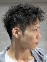 バーバーハウス ラヴィ(Barber House Lavie)&nbsp;ツイストパーマ×スパイキーショート