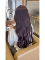 シーツー 川口店(C2)&nbsp;ブリーチなしダブルカラーで作るカシスピンク