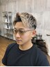 カットフルコース+ファッションカラー+ブリーチあり