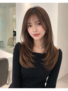 ラファンジュ ヘアー(Rohange hair) ココアブラウン/レイヤーカット/ハイレイヤー/透明感