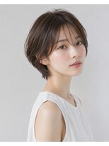 ライクバイコトナ 越谷(RIKE by kotona)&nbsp;ショートボブ髪型20代30代40代50代前髪あり前髪なし面長丸顔越谷
