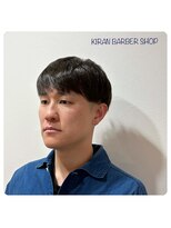 キランバーバーショップ(KIRAN BARBER SHOP) 【煌欒】メンズツーブロック マッシュスタイル【KIRAN】