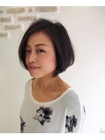 ヒップスデコ(Hip's deco) 【大宮Hip’s】首元スッキリ ナチュラル大人ボブ☆