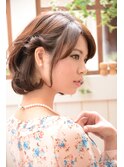 【miel hair blanc】☆アシメアレンジ☆