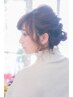 大人可愛い☆ヘアアレンジ￥5500　卒業式成人式、早朝はお電話ください