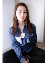 ロロネー 梅田(Lolonois) 【Lolonois梅田】大人ストレートミディ(藤岡なおき)