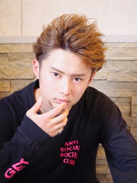 美容室キャン(CAN) 2ブロックソフトツイストショート