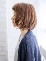 ヘアメイク ナル(hair make nalu)&nbsp;外ハネカールボブスタイル