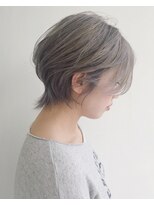 エトワール(Etoile HAIR SALON) ハンサムショート/シルバーグレー/美シルエット