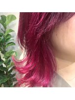 ロッコ 深谷店(ROCCO)&nbsp;ケアブリーチ×カラーバター（pink）