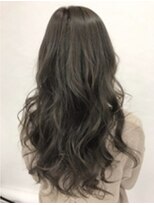 ヘアリゾートユア 新大久保店(hair resort YuA)&nbsp;モテ髪アッシュグレージュロングヘアー