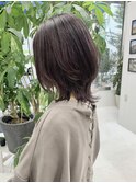 ラベンダーウルフカット