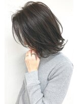 ラエティス(Laetus)&nbsp;おクセの強い方にナチュラル縮毛矯正で大人外ハネスタイル