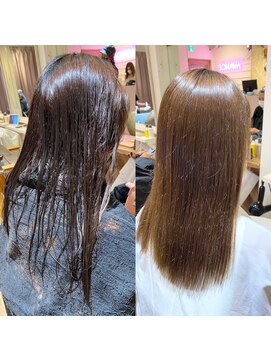 アヴァンス 天王寺店(AVANCE.) 【ブリーチなし】×【ミルクティーベージュ】×【透明感】